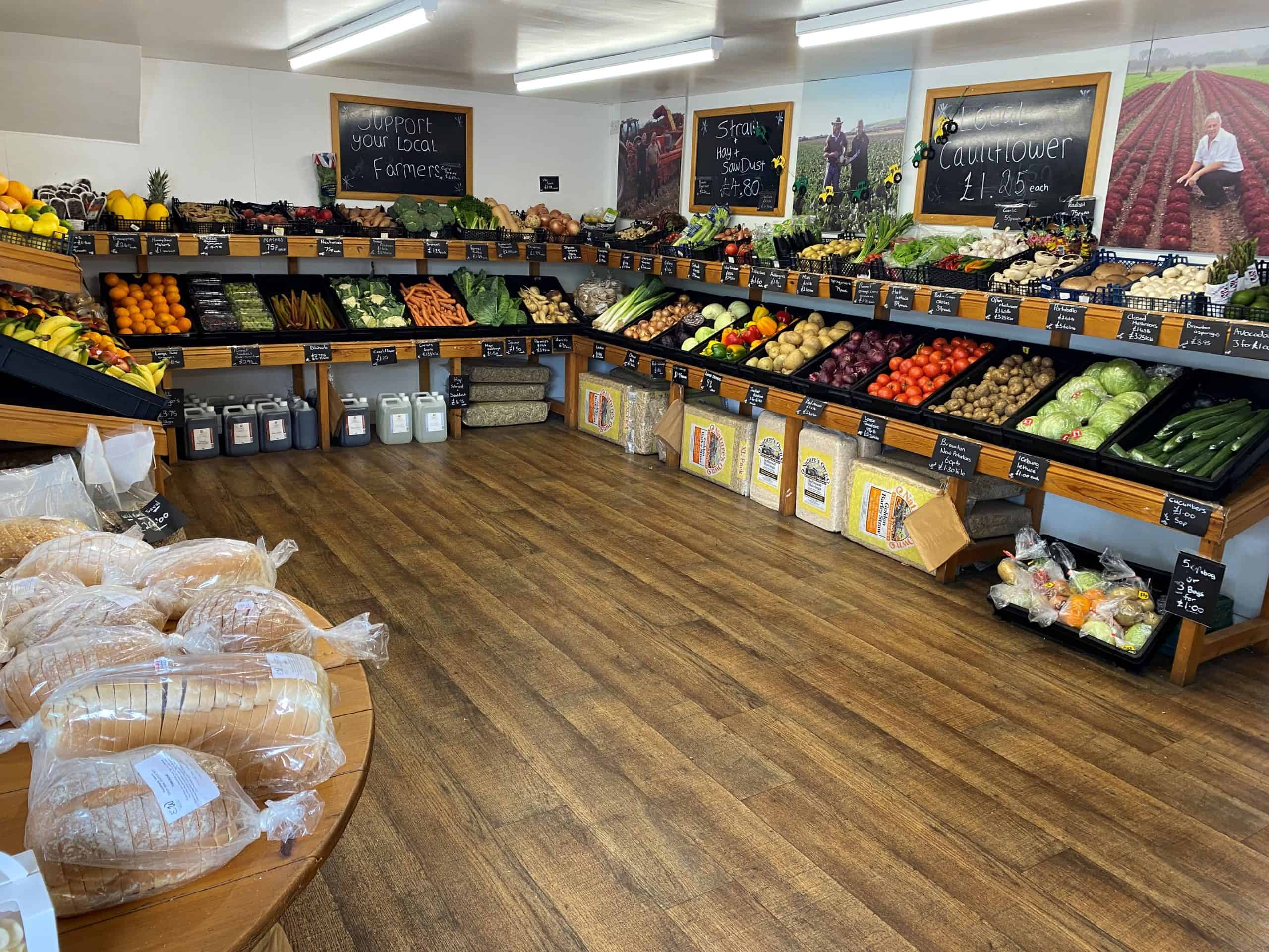 Fresh local vegetables and produce at John Patt's Ltd wholesale food supplier.